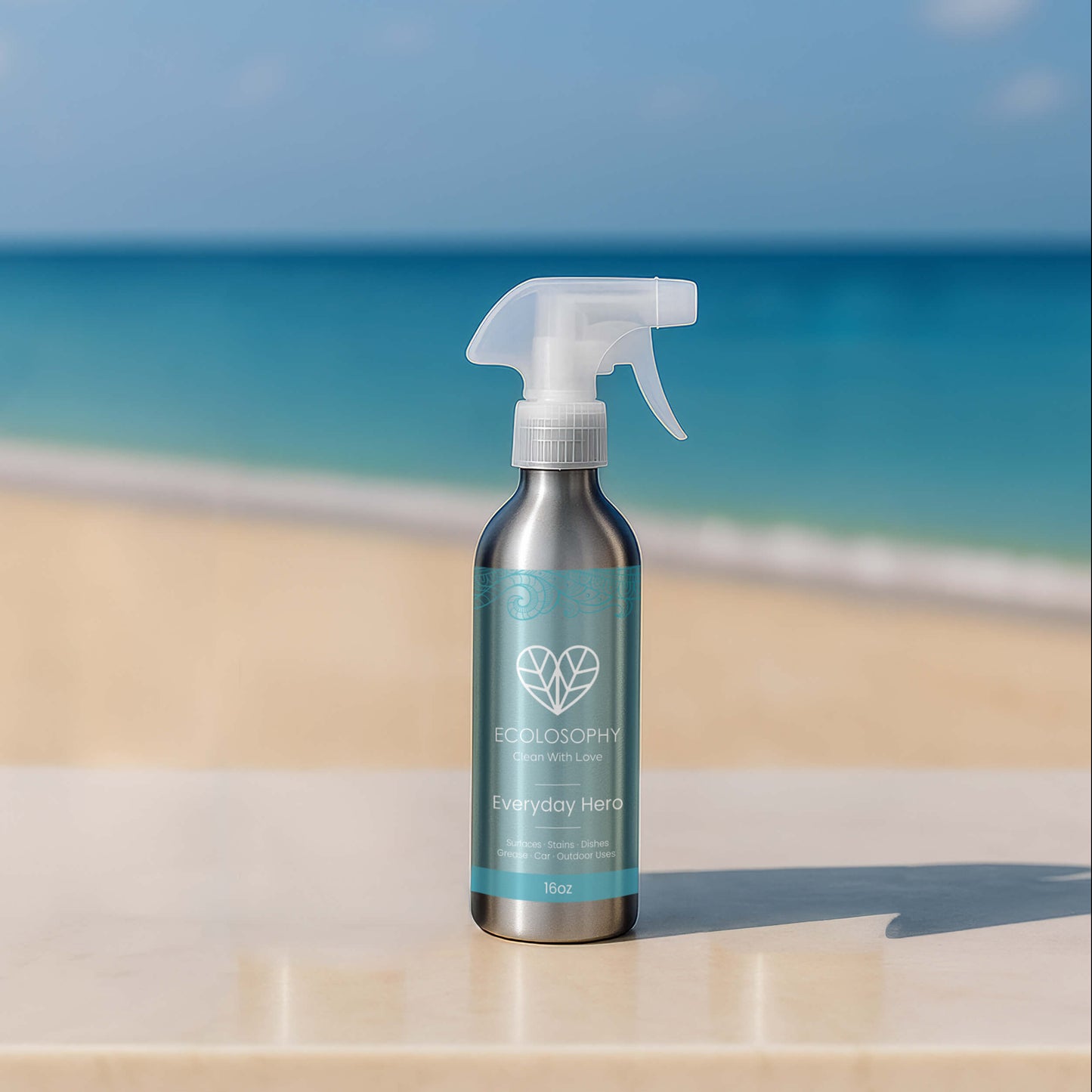 Ecolosophy Refill-Ready Conscious Cleaning Bottle - Everyday Hero Ecolosophy
